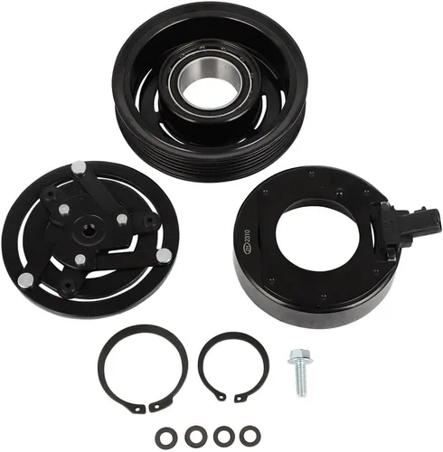 Vista 26 de cciyu Embrague del compresor de aire acondicionado 1993-1997 para Ford E-350 Econoline 7.3L 1993-1997 para Ford E-350 Econoline Club Wagon 7.3L