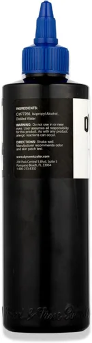 Vista 3 de Botella de tinta triple negra Dynamic Color Co, 8 onzas Sterilized and lot-numbered for full traceability; established American brand trusted by
