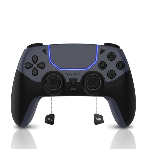 Vista 10 de GioMay Pro Wireless Controller Compatible with PS5 with Bluetooth 5.3, Hall 3D Joysticks, 6-Axis Motion Control, Programmable Back Buttons, Dual
