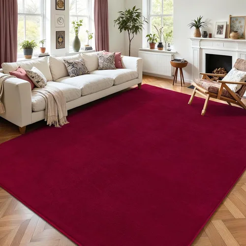 Vista 43 de AROGAN Alfombra Shag de Pasillo de 2 x 4 pies para pasillos, alfombras lavables con espuma viscoelástica para dormitorio, entrada