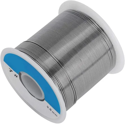 Vista 7 de 17.64 oz 0.031 in alambre de soldadura, 63/37 punto de fusión bajo brillante sin lavado de alambre de estaño, suministros de soldadura