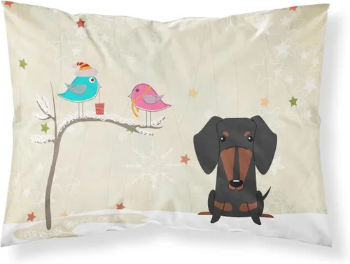 Vista 97 de Caroline's Treasures BB2515PILLOWCASE Between Friends Appenzeller Sennenhund - Funda de almohada de tela estándar, ligera, súper suave, fácil