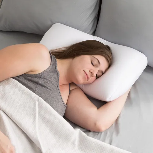 Vista 2 de Remedy, almohada con relleno microgranulado