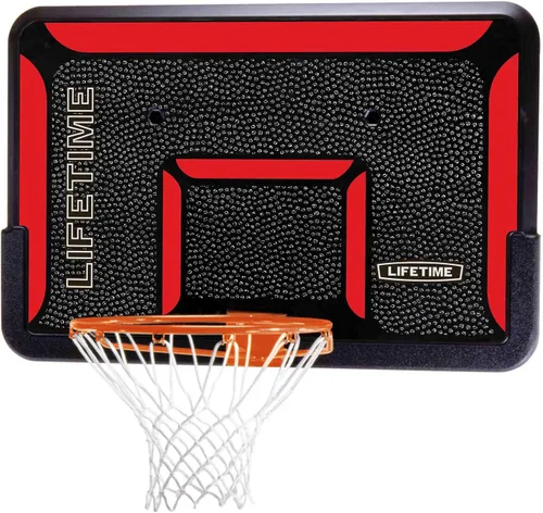 Vista 5 de Lifetime Paquete de montaje de tablero de baloncesto y llanta
