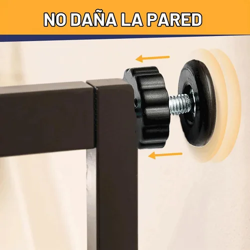 Vista 5 de Paquete de 4 piezas de repuesto de varilla de husillo roscado para puertas de bebé de 0.315 in