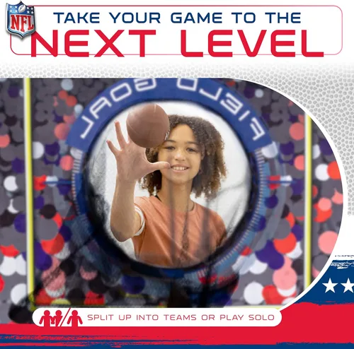 Vista 10 de Franklin Sports NFL Mini juego de tiro de fútbol americano – NFL Door Jam Football Over the Door Target + (4) mini bolas – Juego de lanzamiento de 3
