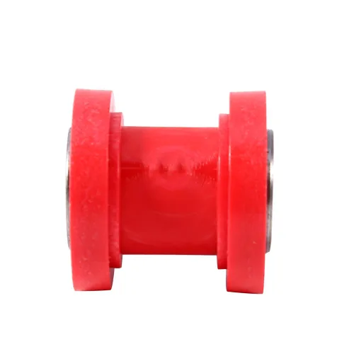 Vista 5 de Rodillo tensor de polea, rodillo de cadena de 0.394 in, guía de rueda tensor para Pit Dirt Mini Bike Moto ATV piezas de repuesto Rojo