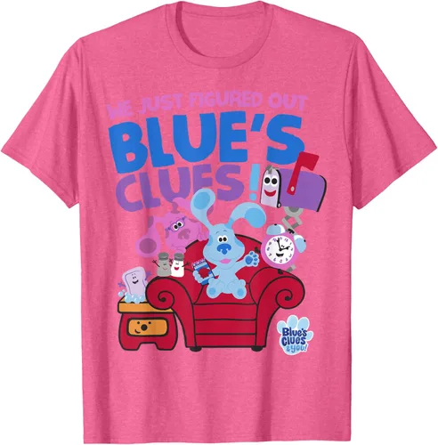 Vista 32 de Blue's Clues & You Group Shot Just Figured Out Blue's Clues Camiseta Negro