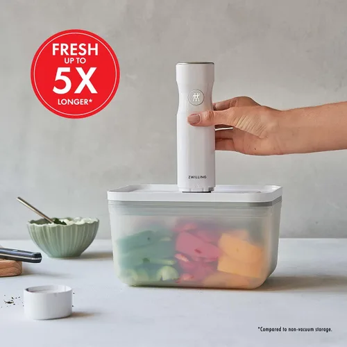 Vista 7 de ZWILLING Recipiente hermético grande de almacenamiento de alimentos Fresh & Save, contenedor de preparación de comidas, sin BPA