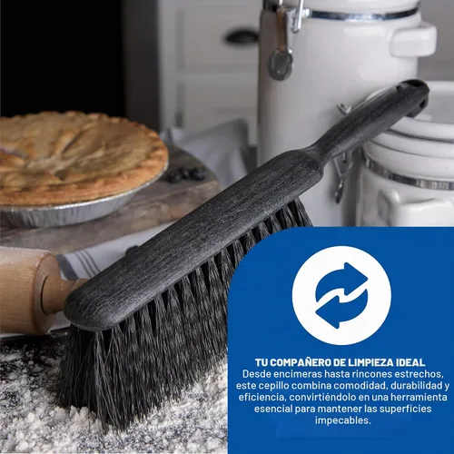 Vista 3 de Carlisle FoodService Products 3625803 Cepillo para chimenea/banco, 8 pulgadas, negro