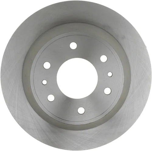 Vista 2 de ACDelco Rotor de freno trasero plateado 18A1207A GM 19241818 Rotores de freno para Buick Rainier, Chevrolet Trailblazer, SRR, GMC Envoy, Isuzu