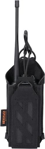 Vista 13 de EXCELLENT ELITE SPANKER Funda táctica universal para radio con sistema Molle, ajustables para cinturón de servicio, chaleco para walkie talkie