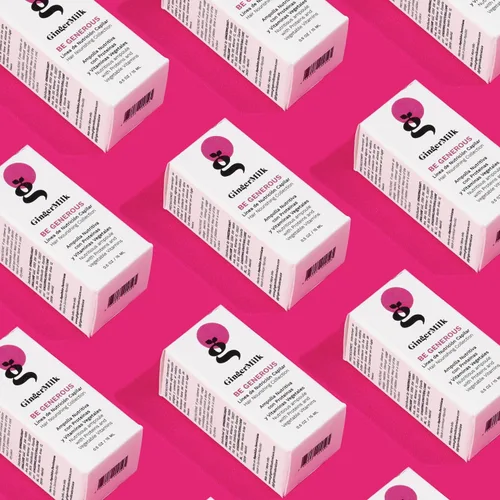Vista 7 de Ampolla nutritiva para el cabello con leche de jengibre con proteínas y provitamina B5 BE GENEROUS (paquete de 6 x 0.5 onzas líquidas)
