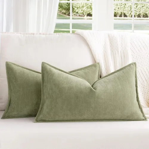 Vista 34 de ZWJD - Juego de 2 fundas de cojín decorativo de 16 x 16 pulgadas, de felpilla, con diseño elegante, suaves, para sofá, cama y decoración del hogar