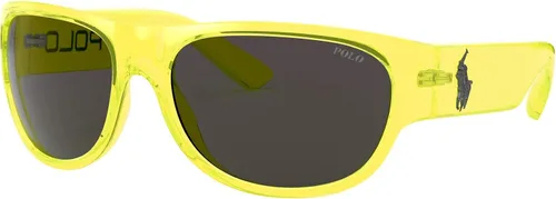 Vista 2 de Polo Ralph Lauren Gafas de sol semicirculares Ph4166 para hombre