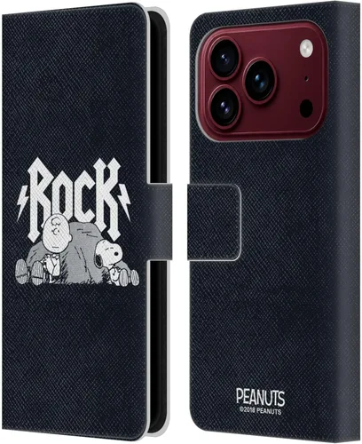 Vista 41 de Head Case Designs Funda de piel con licencia oficial de Peanuts Charlie Brown Good Grief Rock Tees compatible con Apple iPhone 11 Charlie Brown Buen