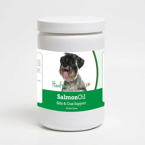 Vista 64 de Healthy Breeds Affenpinscher - Masticables suaves de aceite de salmón, 90