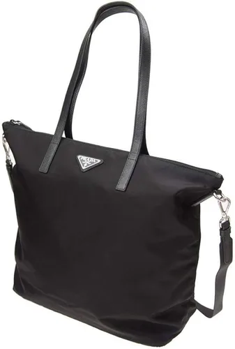 Vista 2 de Prada 1BG189 de nylon negro para mujer
