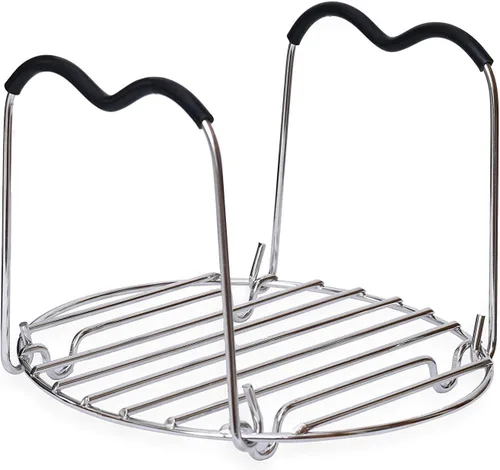 Vista 5 de Trivet - Soporte para olla instantánea con asas de silicona resistentes al calor - Accesorios IP - Olla a presión - Se adapta a olla instantánea