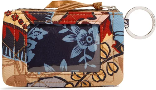 Vista 2 de Cartera de identificación con cremallera de sarga de rendimiento para mujer