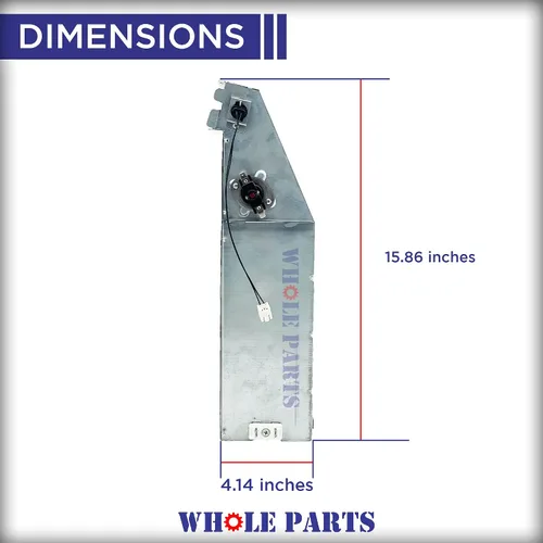 Vista 7 de Conjunto de elemento calefactor para secadora Whole Parts mejorado # 00436460 - Reemplazo y compatible con algunos secadores Bosch