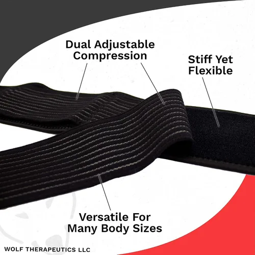 Vista 4 de Dr. Wolf Si Belt - Cinturón sacroilíaco para aliviar el dolor articular SI, dolor de cadera y dolor ciático