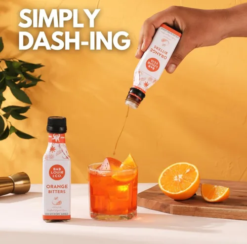 Vista 7 de Bablouie Combo de amargos aromáticos con especias y naranja, amargos sin alcohol (4 onzas líquidas cada uno), hecho a mano con hierbas y especias