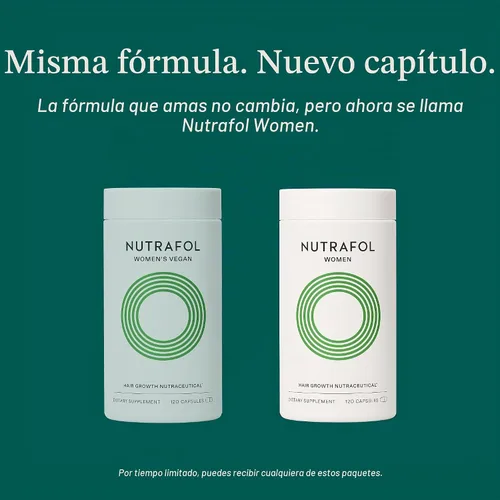 Vista 2 de Nutrafol Women Hair Growth Supplements, Ages 18-44, 1-Month Bottle
