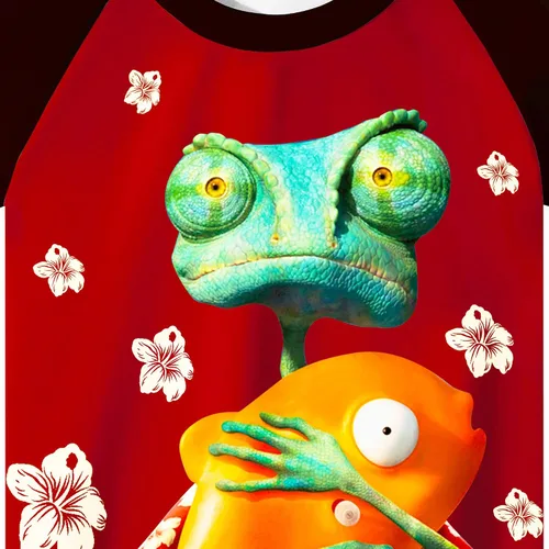Vista 5 de Rango - Conjunto de traje de baño de 3 piezas para niños con gorro de natación