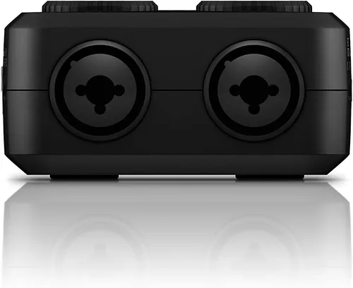 Vista 5 de IK Multimedia iRig Pro Duo I/O Interfaz de audio USB, salidas balanceadas TRS y para auriculares, mezclador de audio a 24 bits, interfaz MIDI