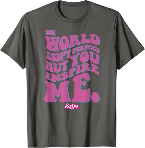 Vista 41 de Barbie Camiseta The Movie - You Inspire Me, Negro