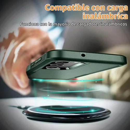 Vista 7 de SPIDERCASE Funda diseñada para Samsung Galaxy S23, [protección contra caídas de grado militar de 10 pies], paquete de 2