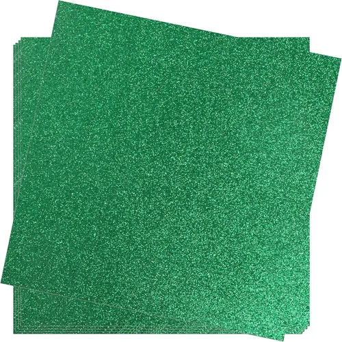 Vista 13 de Crafasso Cartulina con purpurina pesada y de alta calidad, 12 x 12 pulgadas, 16 hojas, 16