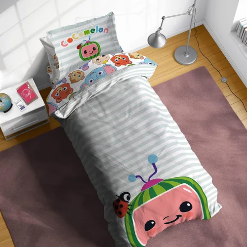 Vista 44 de Juego de edredón para niños Sunny Side Up incluye sábanas y fundas de almohada - Juego de cama suave y acogedor para una decoración elegante
