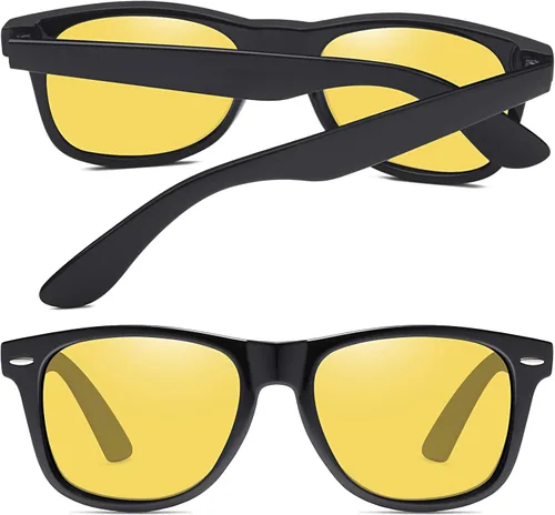 Vista 5 de Joopin Gafas de sol cuadradas polarizadas con protección UV para hombre y mujer