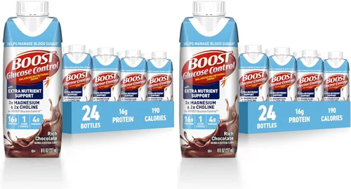 Vista 9 de Boost, Botella de plástico control de glucosa de 8 onzas líquidas (24 unidades)