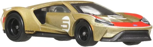 Vista 2 de Hot Wheels JBL15 Boulevard '17 Ford GT Ride On Mini auto de juguete a partir de 3 años, dorado