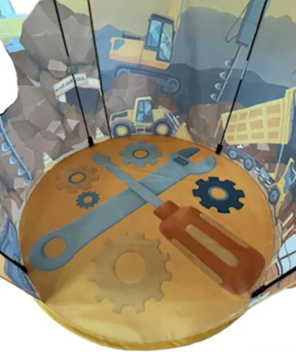 Vista 2 de Casa de juegos para niños y niñas, tienda de campaña para niños pequeños, regalo de juguete portátil desplegable, para interiores y exteriores, cama