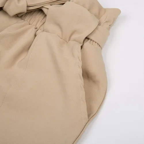 Vista 5 de GRACE KARIN Pantalones cortos de cintura con bolsillos para mujer