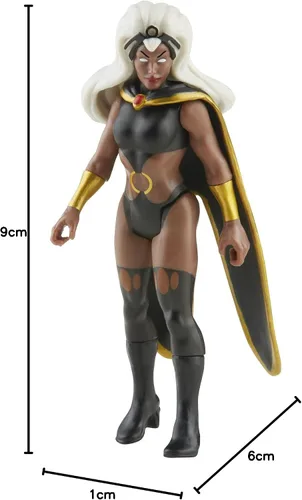 Vista 3 de Hasbro Marvel Legends Series 3.75 pulgadas Retro 375 Collection Storm figura de acción de juguete