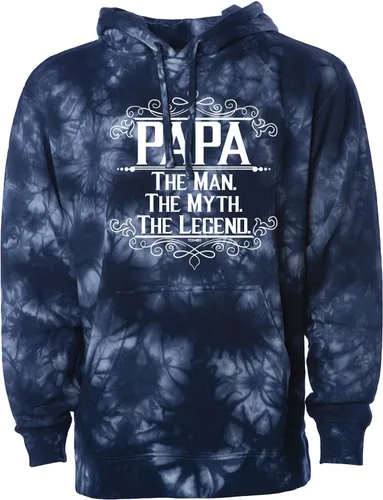 Vista 15 de Papa The Man, The Myth, The Legend - Sudadera unisex con capucha