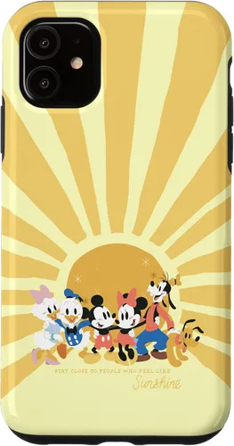 Vista 8 de iPhone 16 Disney Mickey y sus amigos Personas que se sienten como Sunshine Case
