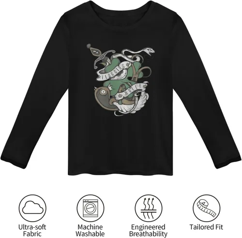 Vista 5 de Women Fall Long Sleeve Shirts Womens Cotton Tshirt Top Crew Neck T-Shirt Clothing