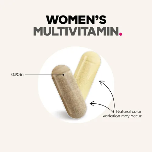 Vista 8 de Codeage Multivitamínico diario para mujeres, más de 25 vitaminas y minerales, fermentados, alimentos integrales orgánicos, suplemento
