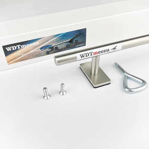 Vista 2 de Diapasón Rail Redondo Prop Profesional para Monopatín de Dedo Hecho de Metal 10" Largo
