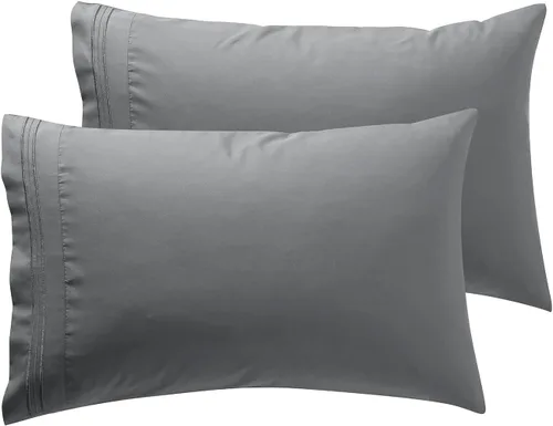 Vista 112 de Nestl - Juego de 2 fundas de almohada de microfibra azul playa tamaño Queen, 20 x 30 pulgadas