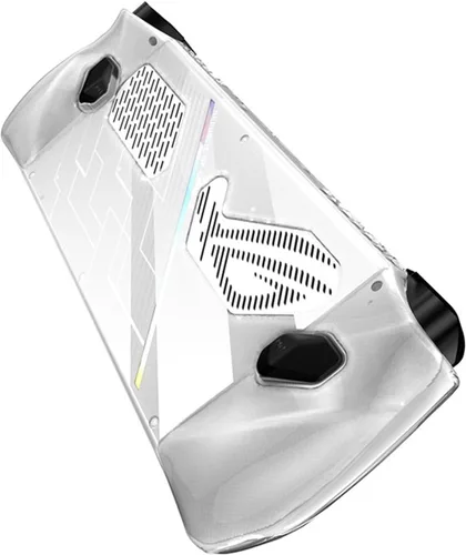 Vista 5 de Funda protectora transparente compatible con ROG Ally de 7 pulgadas, funda de TPU suave 2023, funda de TPU suave, funda de preocción completa