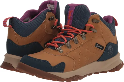 Vista 7 de Timberland Lincoln Peak Mid - Botas de senderismo impermeables de cuero para mujer