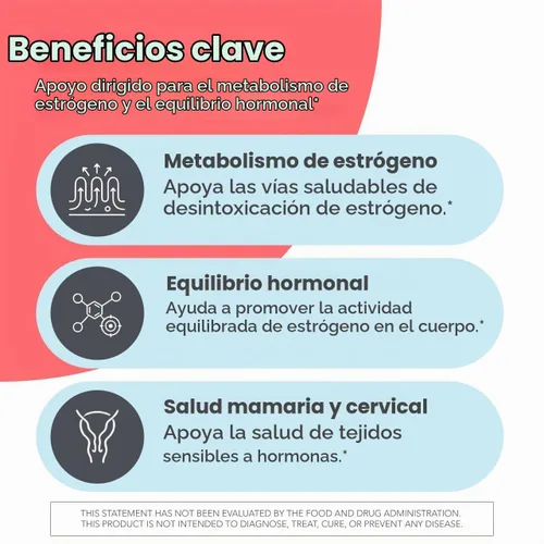 Vista 4 de Allergy Research Group - DIM Enhanced Delivery System - Equilibrio Hormonal, Hombres, Mujeres - 120 Cápsulas Vegetarianas