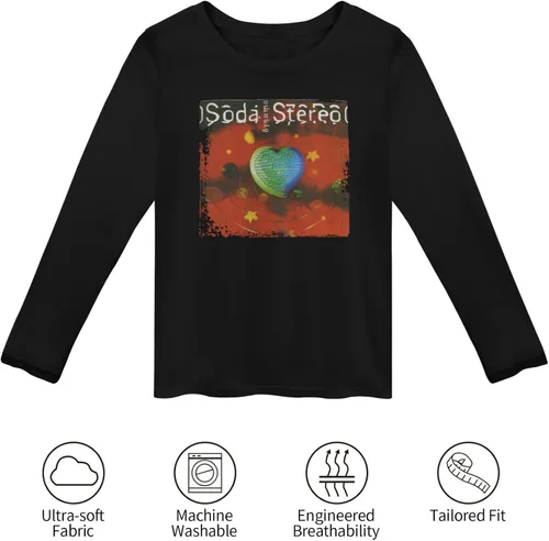 Vista 7 de Soda Stereo Dynamo Long Sleeve Women's Casual Loose Round Neckline Pullover